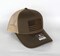American Flag Trucker Hat Brown on Light Brown product 3